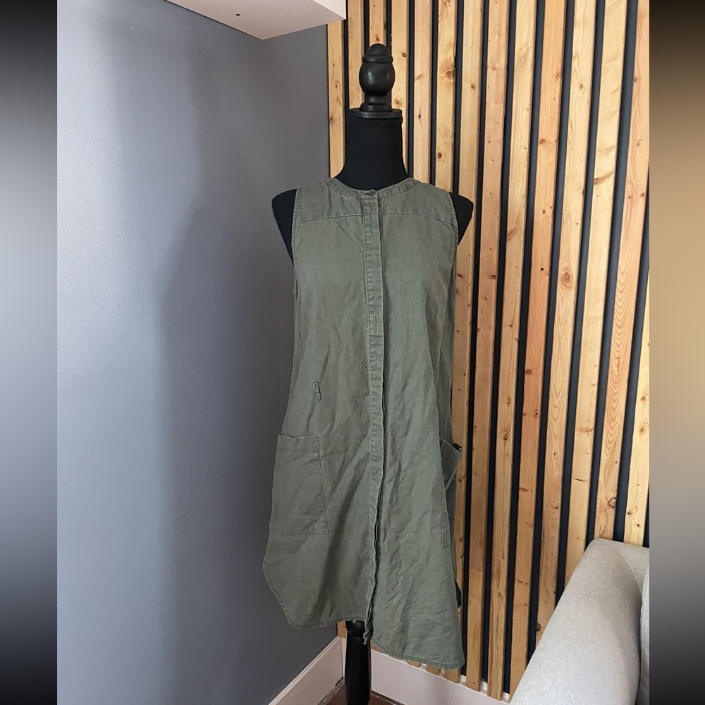 A New Day Olive Green Sleeveless Dress